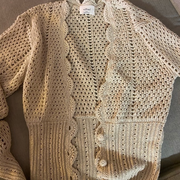 Aritzia Wilfred caraway cardigan NWT - Picture 4 of 4